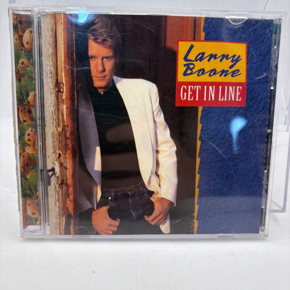 Lanny Boone Get In Line CD 1993 Columbia Records CK 48968‎ Country Music